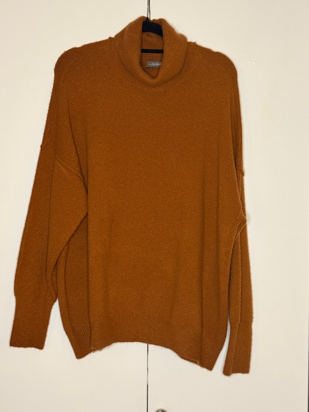 Vince Camuto Cozy Drop-Shoulder Turtleneck Sweater